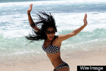 Nicole Scherzinger Does Some Surfing In Mexico, Looks Hot In A Bikini