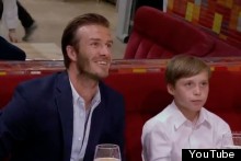 WATCH: David And Brooklyn Beckham's Father And Son Outing To Hell's Kitchen