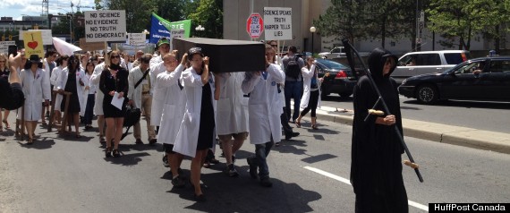 Death Of Evidence Protest