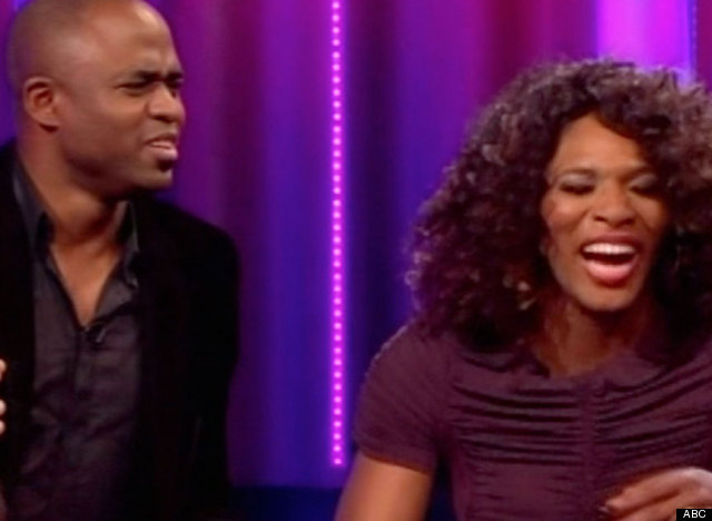 http://urls.re/S3R .Serena Williams Is Serenaded By Wayne Brady