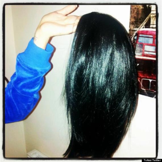 tulisa black wig