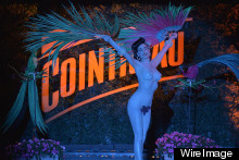 Dita Von Teese Is NSFW Bird Of Paradise For Cointreau