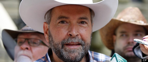 Thomas Mulcair Calgary Stampede