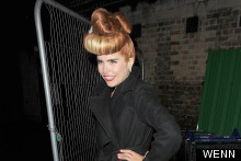 Paloma Faith And Cher Lloyd Fly The British Flag At Perez Hilton's London Party