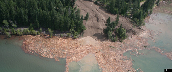 Johnsons Landing Bc Landslide