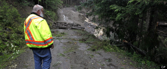 Bc Landslide Body Found