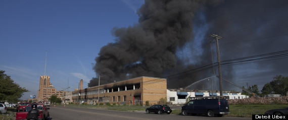 Sanders Factory Fire