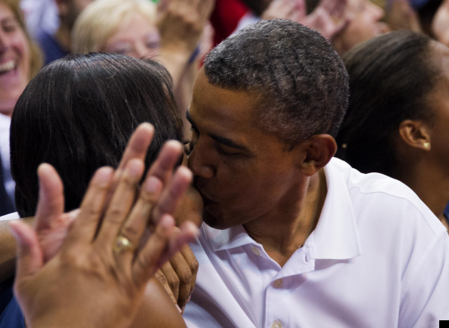 obamas kiss cam