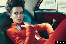 Kate Beckinsale Is On-Trend In Tangerine For Allure Magazine