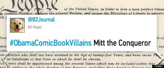 Obama Comic Book Villains
