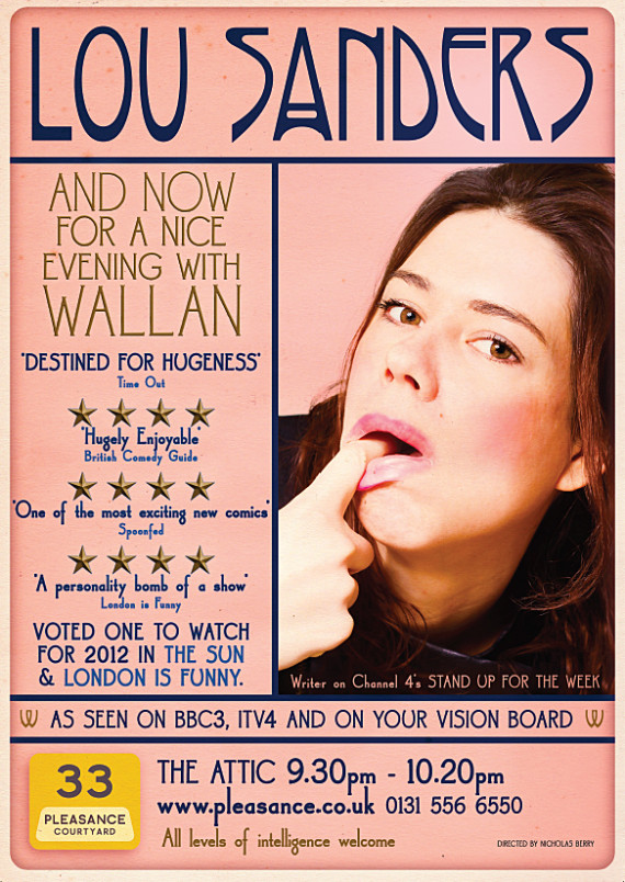lou sanders poster