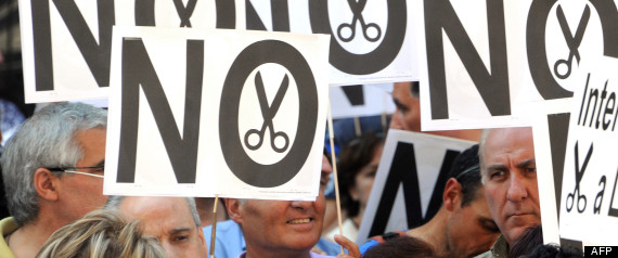 Manifestation Madrid