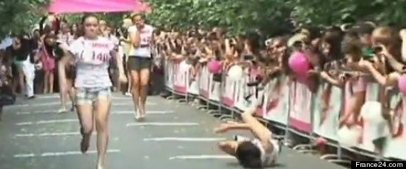 high heels race russia