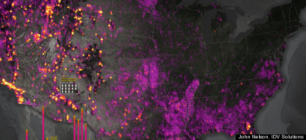 U S Wildfires Map Reveals Rising Menace