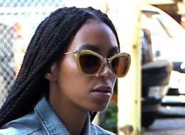 Solange Knowles Is Sharp In Stripes