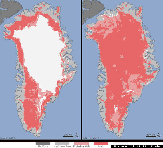 nasa greenland ice melt