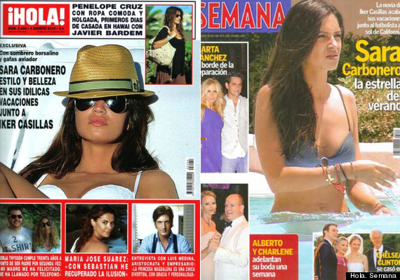 sara en bikini antes operación