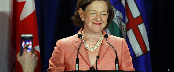 Alison Redford Olympic Trip