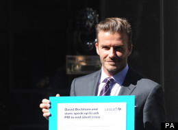 Beckham Meets Cameron At No10 For Summit