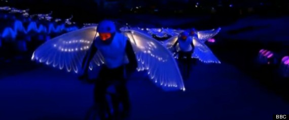 opening ceremony butterflies