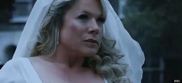&#39;EastEnders&#39; Trailer: Sharon Watts Returns - Tornados, Wedding Dresses And A Confused Phil Mitchell (VIDEO) - r-SHARON-WATTS-600x275