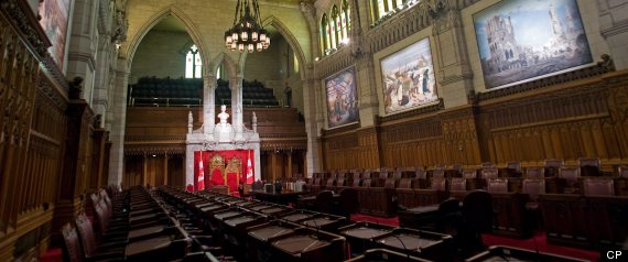 Senate Chamber Ottawa