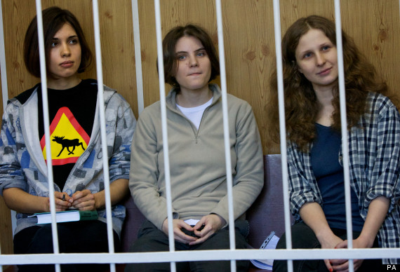 Bbc News Pussy Riot Members Face Trial In Moscow