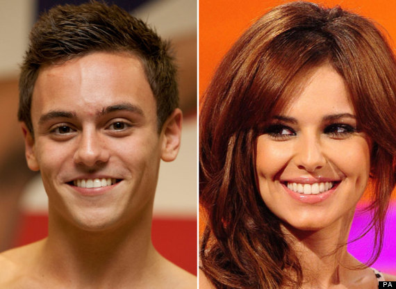 cheryl cole tom daley