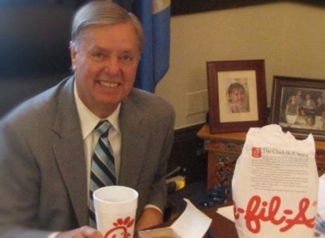 Did Everybody Eat @Chick-fil-a Today? A-LINDSEY-GRAHAM-CHICK-FIL-A-640x468