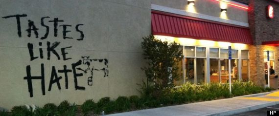 Chick Fil A Graffiti