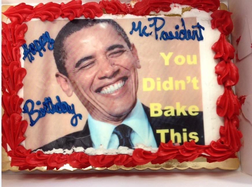 Rnc Birthday Cake To Dnc Jabs Obama With You Didnt Bake This Frosting Updated Huffpost 5270