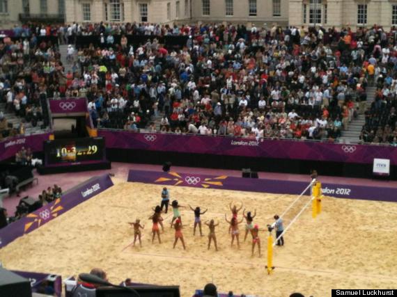 beach volleyball