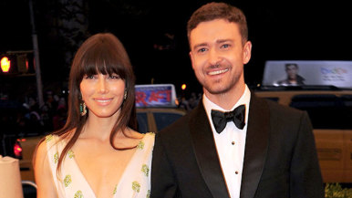 Justin Timberlake and Jessica Biel