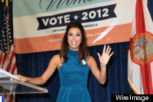 Eva Longoria Shows Off Perfect Pins At Obama Summit
