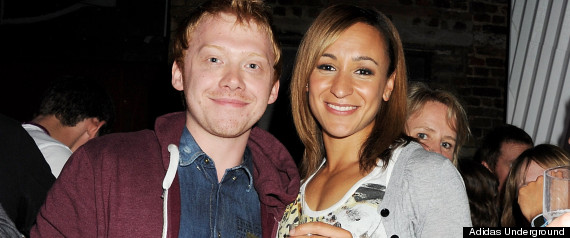 rupert grint and jessica grint at adidas undergrou