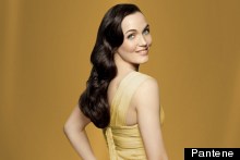 Victoria Pendleton Wears Clingy Herve Leger Bandage Dress For Pantene Ad