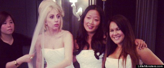 Lady Gaga Wedding Dress