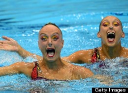 La nage synchronisée et ses visages hilarants (PHOTOS)