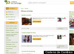 Intercambia una batidora por una tele en la web 
