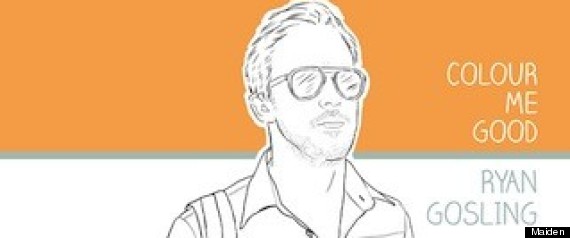 Ryan Gosling Colouring Book