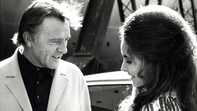 Elizabeth Taylor and Richard Burton