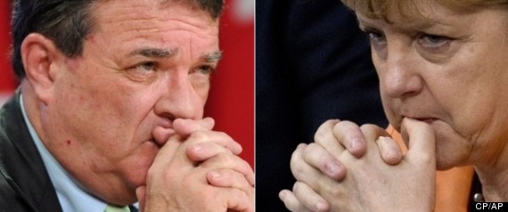 Jim Flaherty Angela Merkel