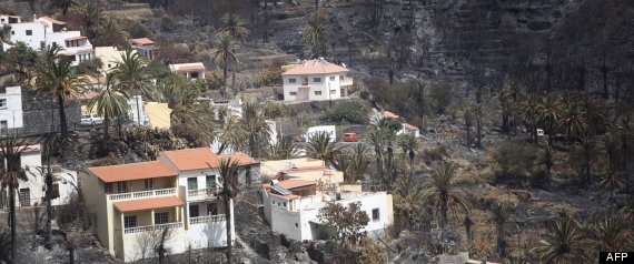 Gomera Incendios Casa