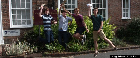 Jumping Alevel Boys