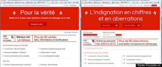 Site Web Liberaux