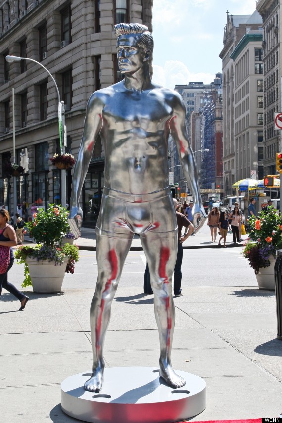 david beckham statue