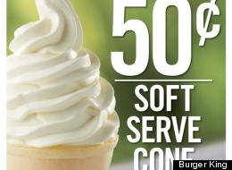 Burger King Vanilla Soft Serve