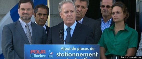 Jean Charest Stationnement