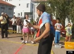 WATCH: Mobile Phone Throwing World Championships