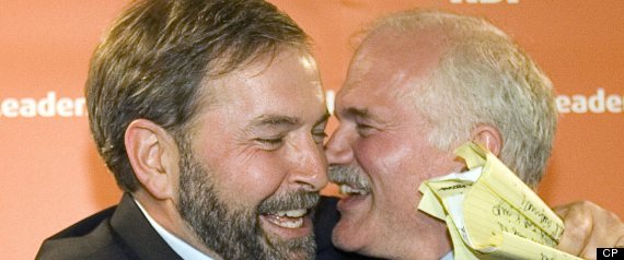Jack Layton Thomas Mulcair